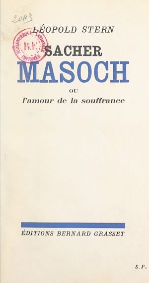 Téléchargez le livre :  Sacher-Masoch
