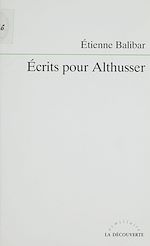 Télécharger le livre :  Écrits pour Althusser