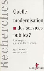 Télécharger le livre :  Quelle modernisation des services publics ?