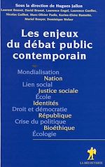 Télécharger le livre :  Les Enjeux du débat public contemporain
