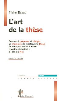 Téléchargez le livre :  L'art de la thèse (N.E)