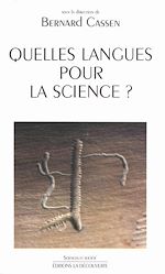 Télécharger le livre :  Quelles langues pour la science ?
