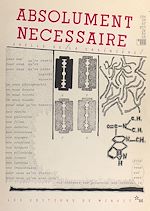Télécharger le livre :  Absolument nécessaire
