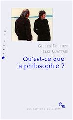 Télécharger le livre :  Qu'est-ce que la philosophie ?