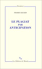 Télécharger le livre :  Le Plagiat par anticipation