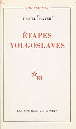 Download this eBook Étapes yougoslaves