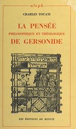 Télécharger le livre :  La pensée philosophique et théologique de Gersonide