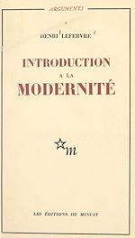 Download this eBook Introduction à la modernité