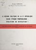 Télécharger le livre :  Droit constitutionnel et institutions politiques, tableaux (2.2). Les institutions politiques actuelles de la France. Le régime politique de la Ve République selon l'éthique pompidolienne :...