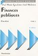 Télécharger le livre :  Finances publiques (2) : Fiscalité