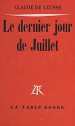 Download this eBook Le dernier jour de juillet