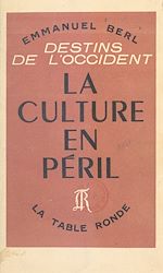 Download this eBook Destins de l'Occident (1)