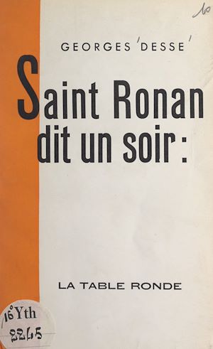 Download the eBook: Saint Ronan dit un soir :