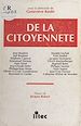 Télécharger le livre :  De la citoyenneté