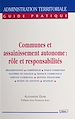 Télécharger le livre :  Communes et assainissement autonome : rôle et responsabilités