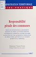 Télécharger le livre :  Responsabilité pénale des communes