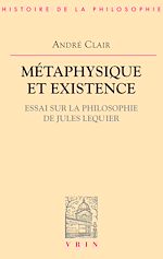 Télécharger le livre :  Métaphysique et existence