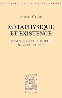Télécharger le livre :  Métaphysique et existence