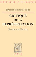 Télécharger le livre :  Critique de la représentation