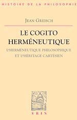 Télécharger le livre :  Le cogito herméneutique