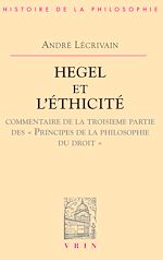 Télécharger le livre :  Hegel et l'éthicité