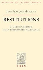 Télécharger le livre :  Restitutions