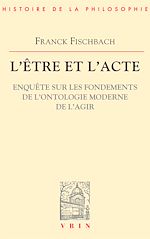 Télécharger le livre :  L'être et l'acte