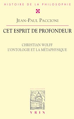 Télécharger le livre :  Cet esprit de profondeur