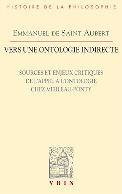 Télécharger le livre :  Vers une ontologie indirecte