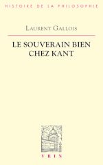 Télécharger le livre :  Le souverain bien chez Kant