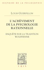 Télécharger le livre :  L'achèvement de la psychologie rationnelle