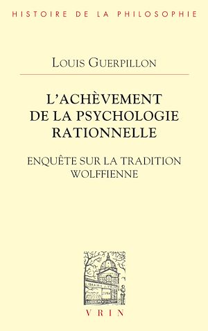 Téléchargez le livre :  L'achèvement de la psychologie rationnelle