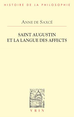 Télécharger le livre :  Saint Augustin et la langue des affects