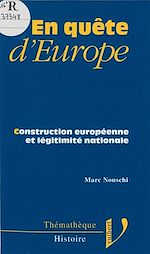 Télécharger le livre :  En quête d'Europe