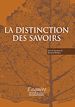 Télécharger le livre :  La distinction des savoirs