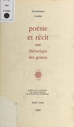 Télécharger le livre :  Poésie et Récit : Une rhétorique des genres