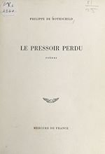 Télécharger le livre :  Le pressoir perdu