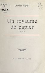 Télécharger le livre :  Un royaume de papier