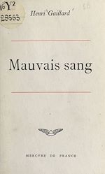 Télécharger le livre :  Mauvais sang