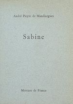 Télécharger le livre :  Sabine