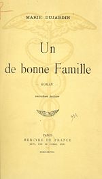 Télécharger le livre :  Un de bonne famille