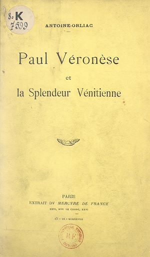 Téléchargez le livre :  Paul Véronèse et la splendeur vénitienne