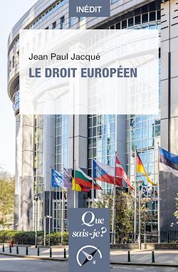 Télécharger le livre :  Le Droit européen