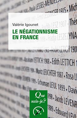 Télécharger le livre :  Le Négationnisme en France