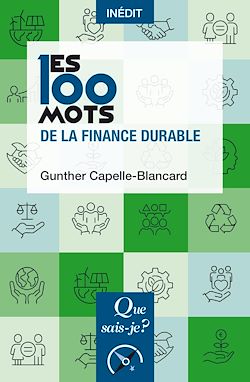 Télécharger le livre :  Les 100 mots de la finance durable