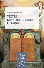 Télécharger le livre :  Textes constitutionnels français