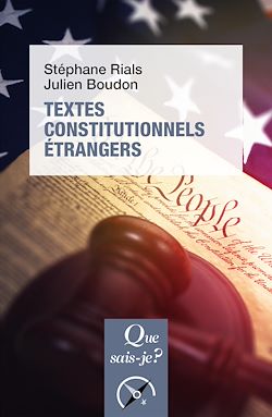 Télécharger le livre :  Textes constitutionnels étrangers