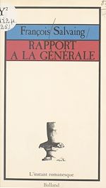 Download this eBook Rapport à la générale