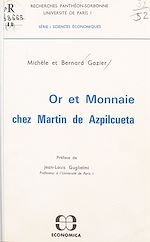 Télécharger le livre :  Or et monnaie chez Martin de Azpilcueta