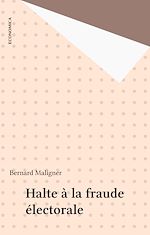 Download this eBook Halte à la fraude électorale